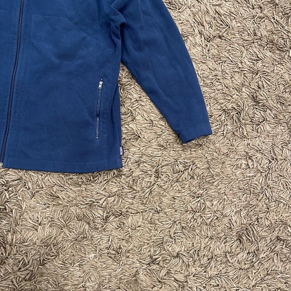 PATAGONIA SYNCHILLA BLUE FLEECE MOCK NECK ZIP FRONT LONG SLEEVE JACKET MEN'S L - Picture 3 of 9